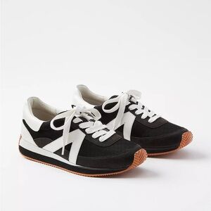 LOFT Everyday Trainer Sneakers Sz 8, Black NWT